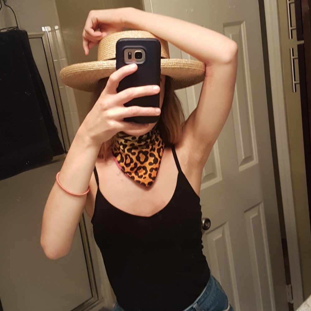 Cheetah/ zebra rainbow scarf